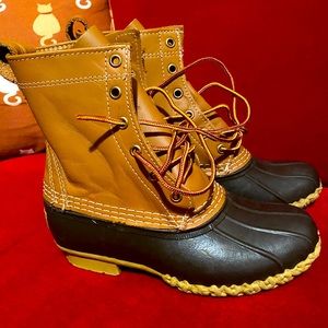 LL Bean Duck Boots Kids size 2